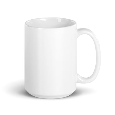 Anime Boy with Surprised Expression White Mug